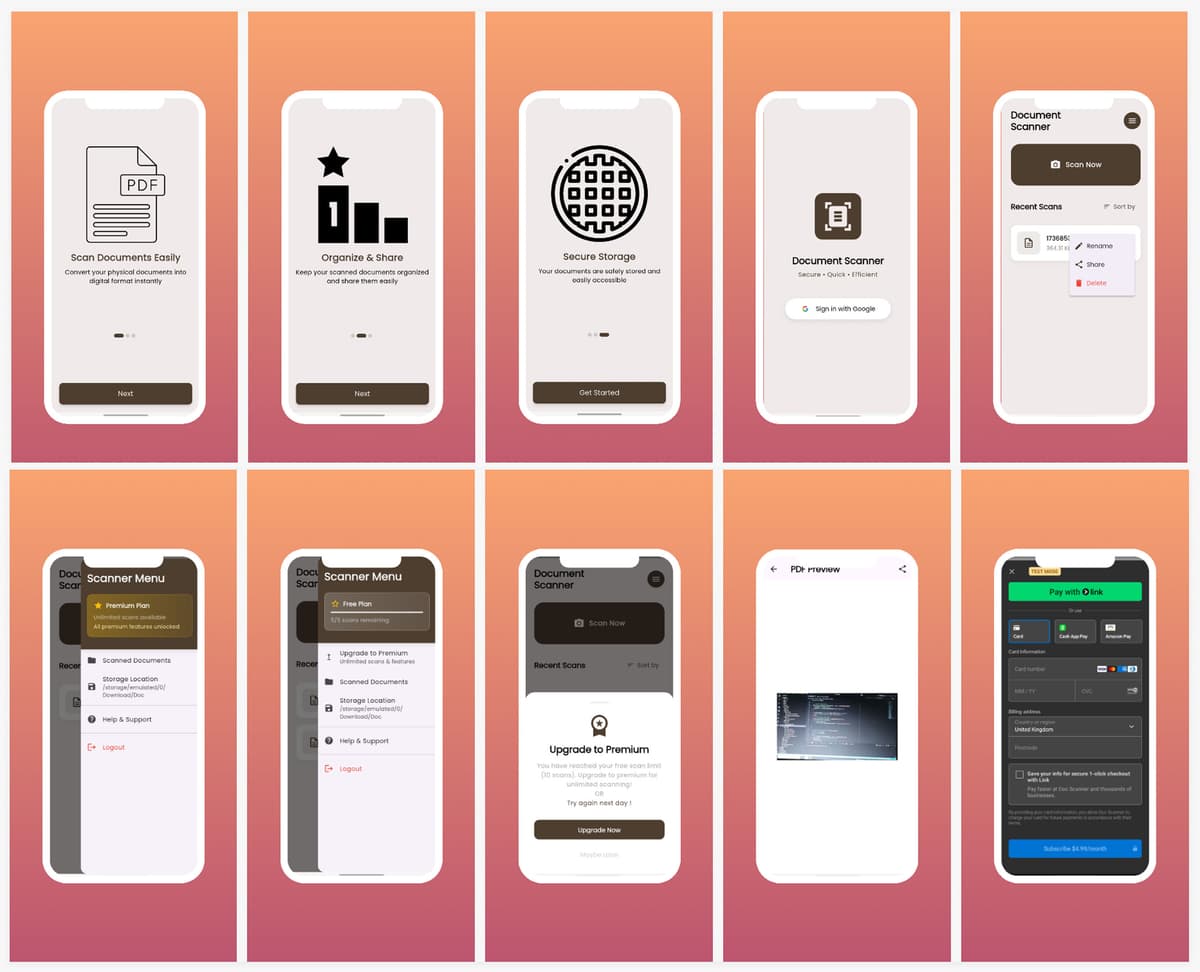 Document Scanner App