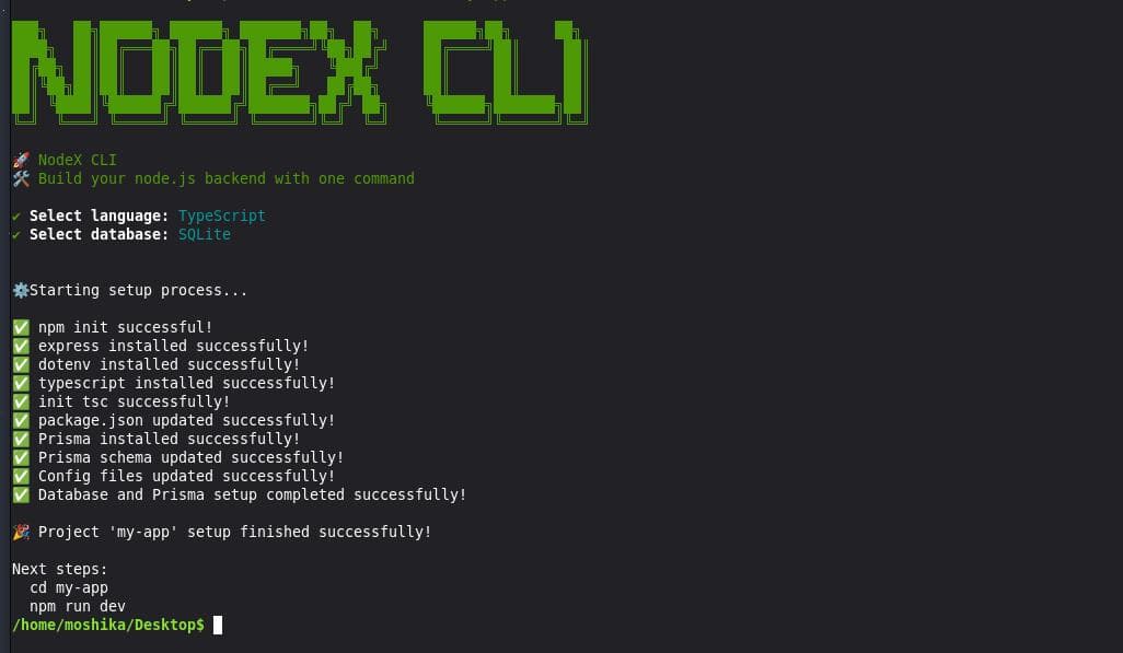 NodeX-CLI